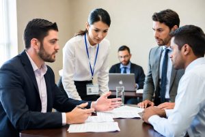 DBA legal interpreter deposition assisting witness during legal testimony