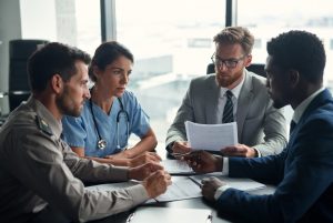 Professional DBA contractor interpreter assisting defense contractors during legal and medical communication overseas